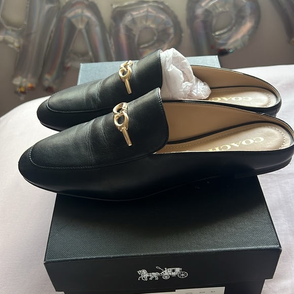 COACH - Sienna leather slide - Picture 4 of 9